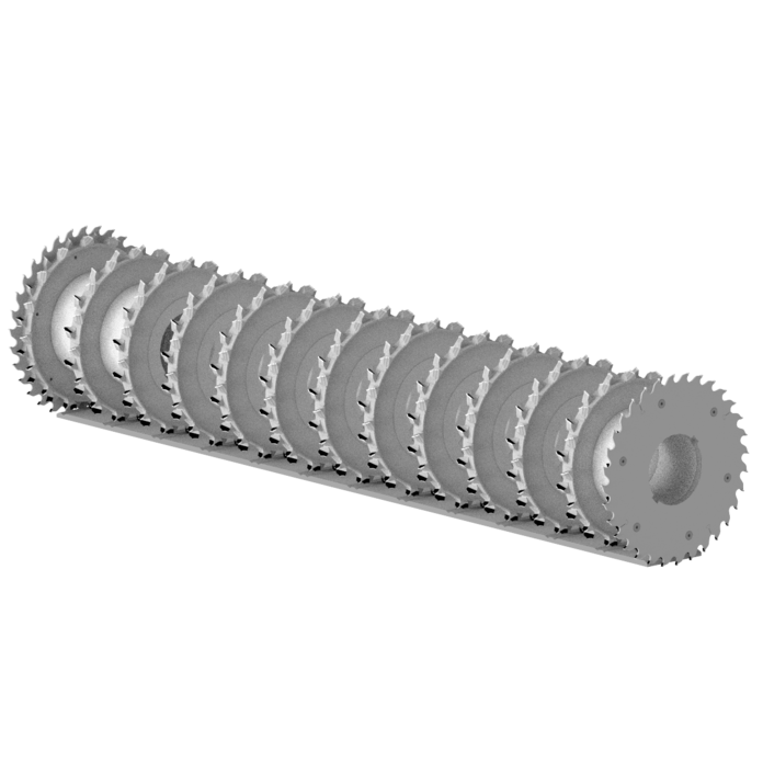 Fresas para paineis ripado